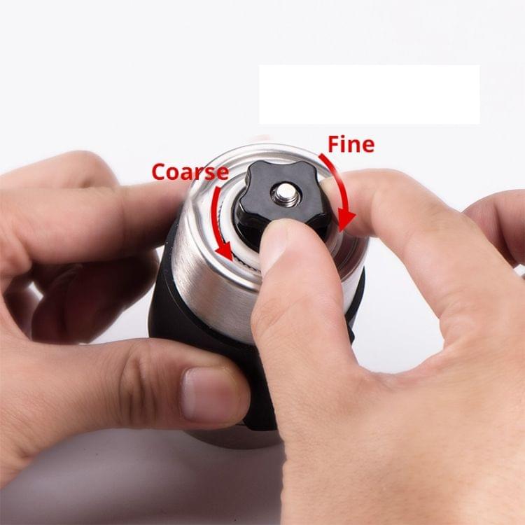 2 PCS Mini Manual Stainless Steel Coffee Grinder