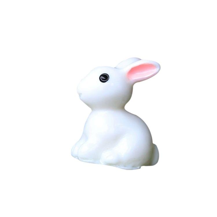 Lovely Resin Plants Rabbit Micro Landscape Succulent Ornaments Plant Decoration Garden DIY Doll