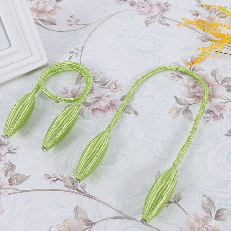 2 PCS Fashion Adornments Creative Curtain Tie Rope(Green)