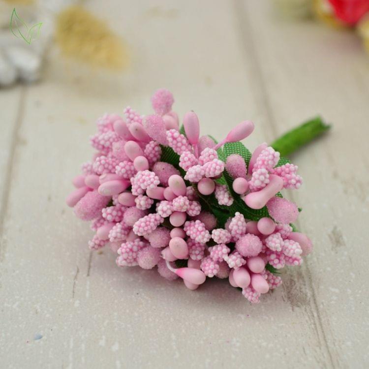 Handmade Artificial Flowers Wedding Decoration DIY Gift Box Scrapbooking Fake Flower(silver)