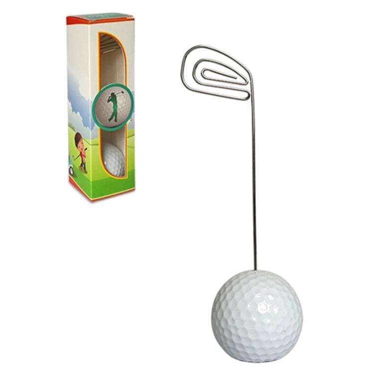 Golf Ball Note Clip, Color Random Delivery