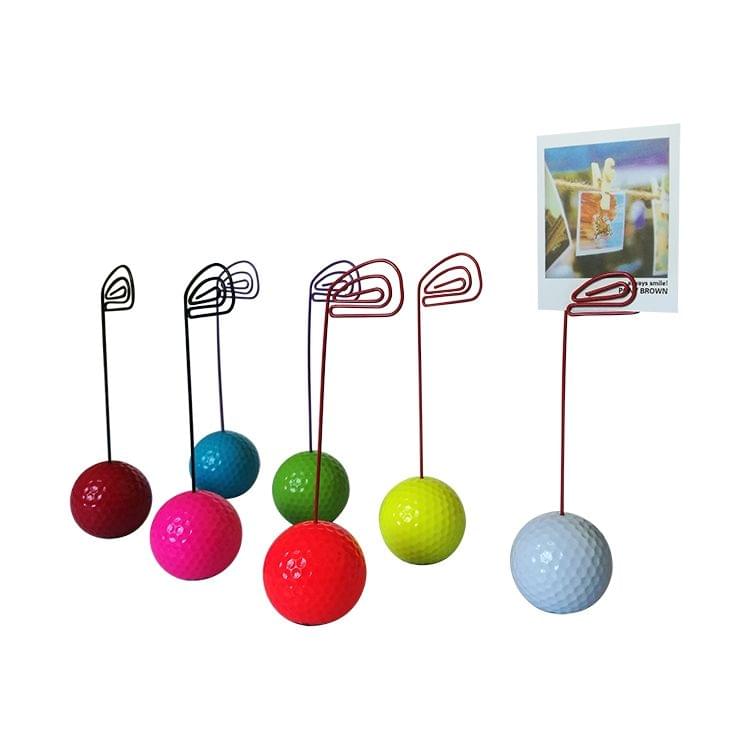 Golf Ball Note Clip, Color Random Delivery