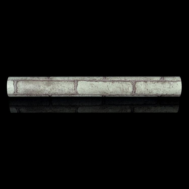 New Gray Brick Creative 3D Stone Brick Decoration Wallpaper Stickers Bedroom Living Room Wall Waterproof Wallpaper Roll, Size: 45 x 1000cm