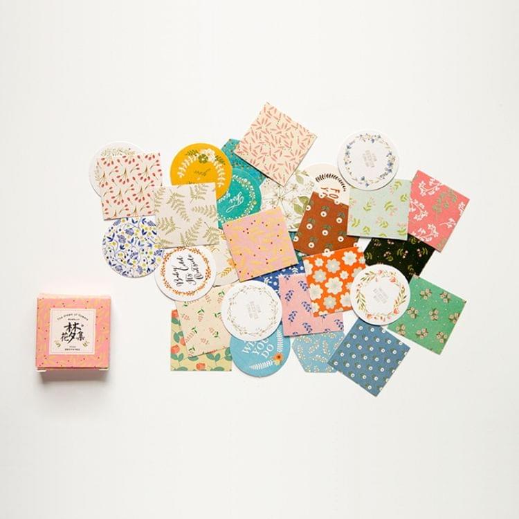 Flower Dream Collection Pattern Cartoon Decorative Sticker