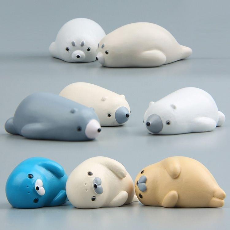 2 PCS Home Decoration Originality Seals 3D Magnetic Buckle Fridge Paste
