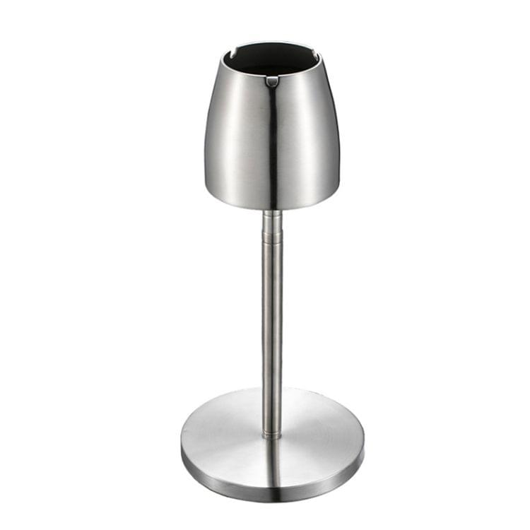 Retractable STainless Steel Ashtray with Base