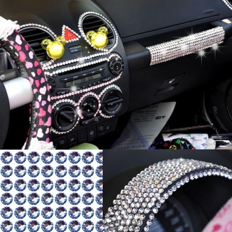 468pcs Glitter Crystal Diamond Decoration / Shining Rhinestone Sticker for DIY Ornament(Blue)