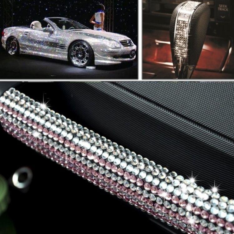 468pcs Glitter Crystal Diamond Decoration / Shining Rhinestone Sticker for DIY Ornament(Silver)