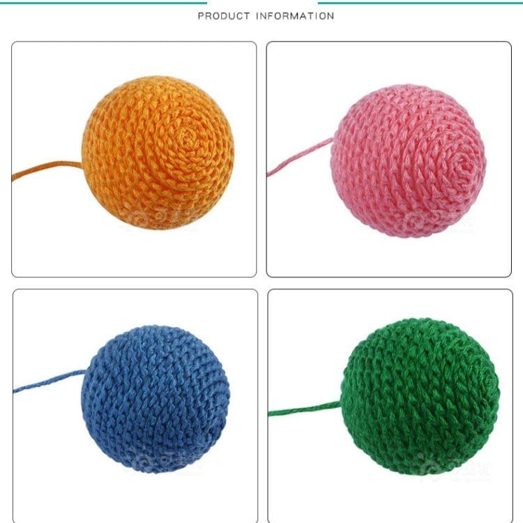 Montessori DIY Visual Practice Charm Birth Baby Gradient Color Paste Ball Hanging Gobbi(Green)