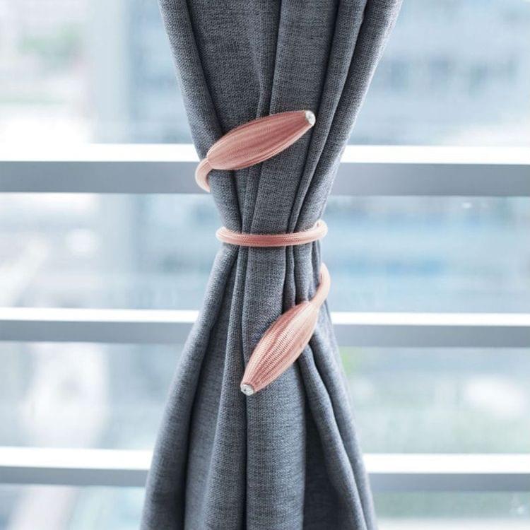 2 PCS Fashion Adornments Creative Curtain Tie Rope(Pink)