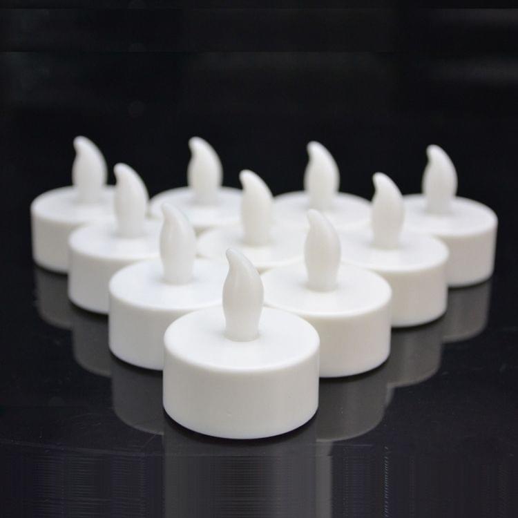 10 PCS Flameless LED Tea Light Electric Candles