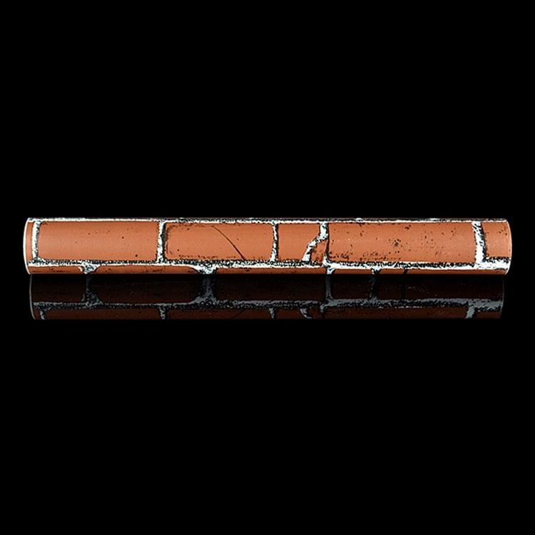 Coffee Brick Creative 3D Stone Brick Decoration Wallpaper Stickers Bedroom Living Room Wall Waterproof Wallpaper Roll, Size: 45 x 1000cm