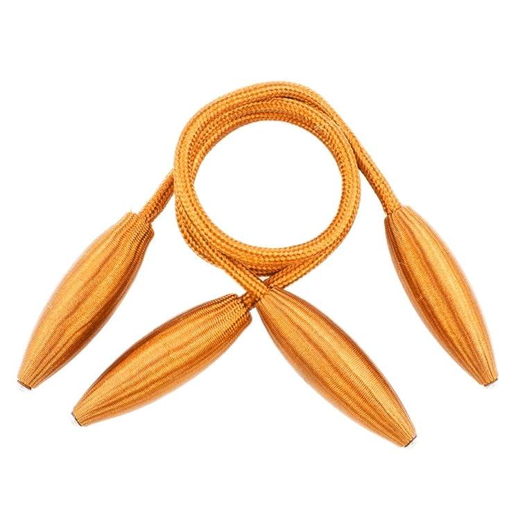 2 PCS Fashion Adornments Creative Curtain Tie Rope(Orange)