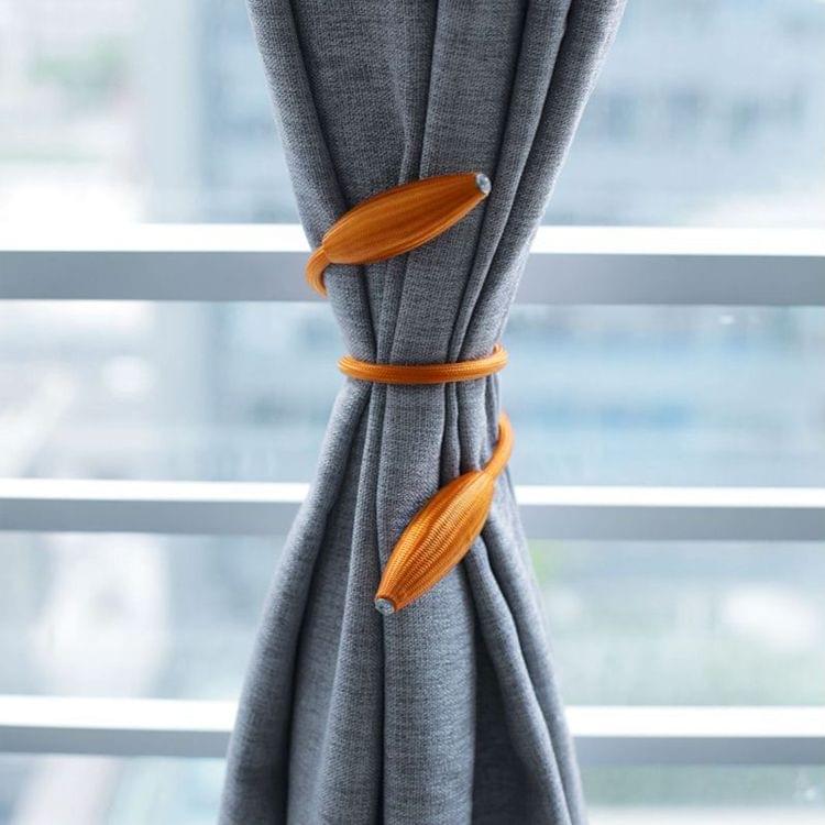 2 PCS Fashion Adornments Creative Curtain Tie Rope(Orange)
