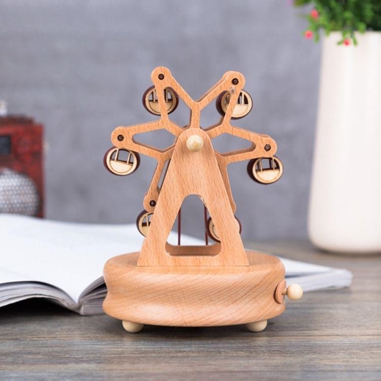 Ferris Wheel Shape Home Decor Originality  Wooden Musical  Boxes