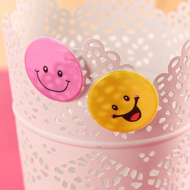 5 PCS Smiley Face Stereoscopic Bubble Sticker Children Cartoon Decorative Sticker, Random Delivery