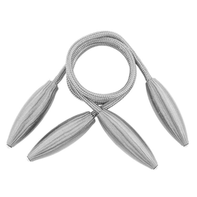 2 PCS Fashion Adornments Creative Curtain Tie Rope(Grey)