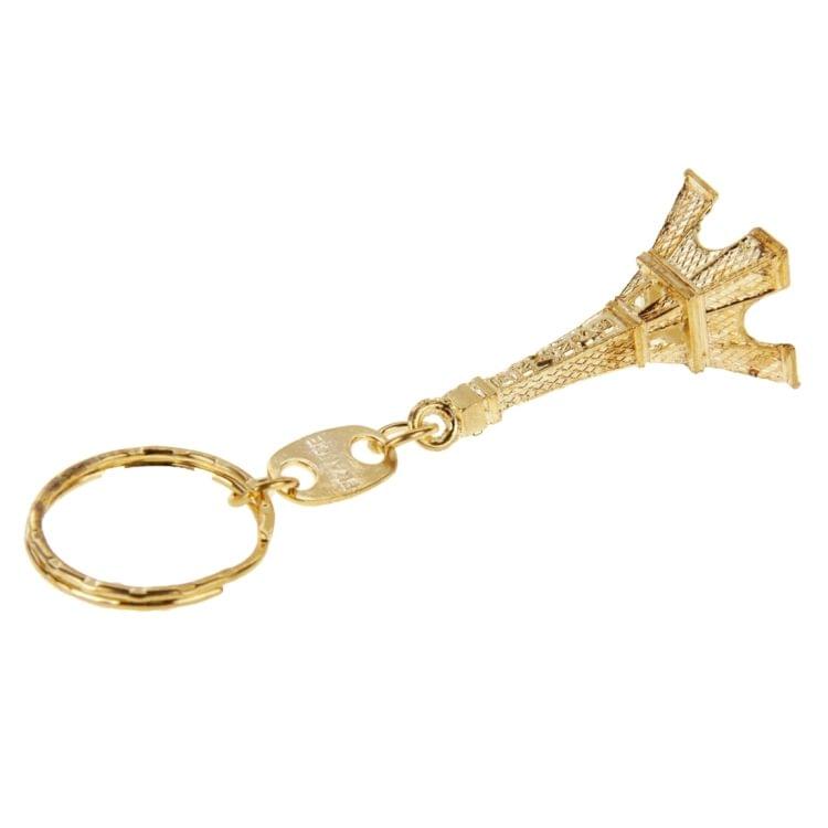 Paris Eiffel Tower Furnishing Articles Model Photography Props Creative Household Gift, Size:5 x 2.1cm(Gold)
