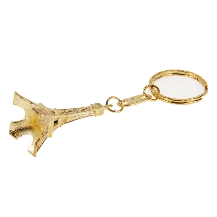 Paris Eiffel Tower Furnishing Articles Model Photography Props Creative Household Gift, Size:5 x 2.1cm(Gold)