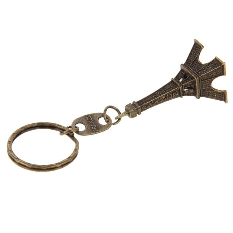 Paris Eiffel Tower Furnishing Articles Model Photography Props Creative Household Gift, Size:5 x 2.1cm(Bronze)