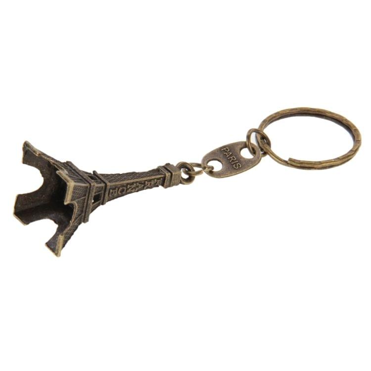 Paris Eiffel Tower Furnishing Articles Model Photography Props Creative Household Gift, Size:5 x 2.1cm(Bronze)