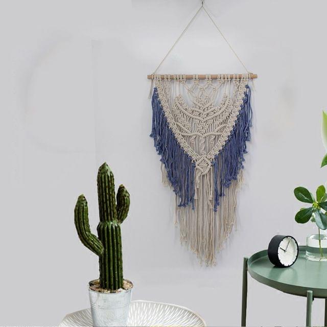 Knit Bohemian Handmade Cotton Tassel Exotic Wind Home Decoration Pendant