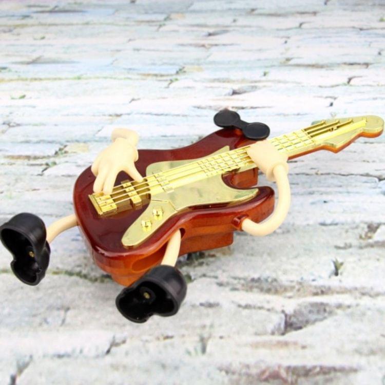 Plastic Violin Shape Music Box Movement Clockwork Music Box Gift(63246)