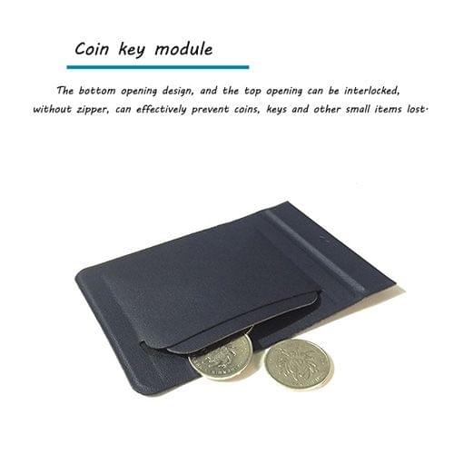 MAG Creative Magnetic Detachable Modular Wallet(Black)