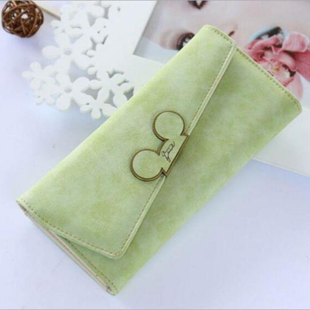 Ladies Purse Coin Purses Holders Lady Pocket Wallets(Coffee)