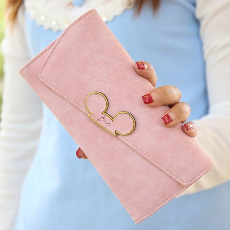 Ladies Purse Coin Purses Holders Lady Pocket Wallets(Coffee)