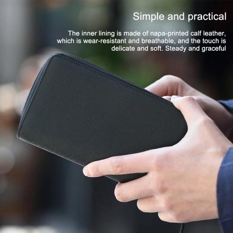 Original Xiaomi Portable Business Cowhide Zipper Wallet