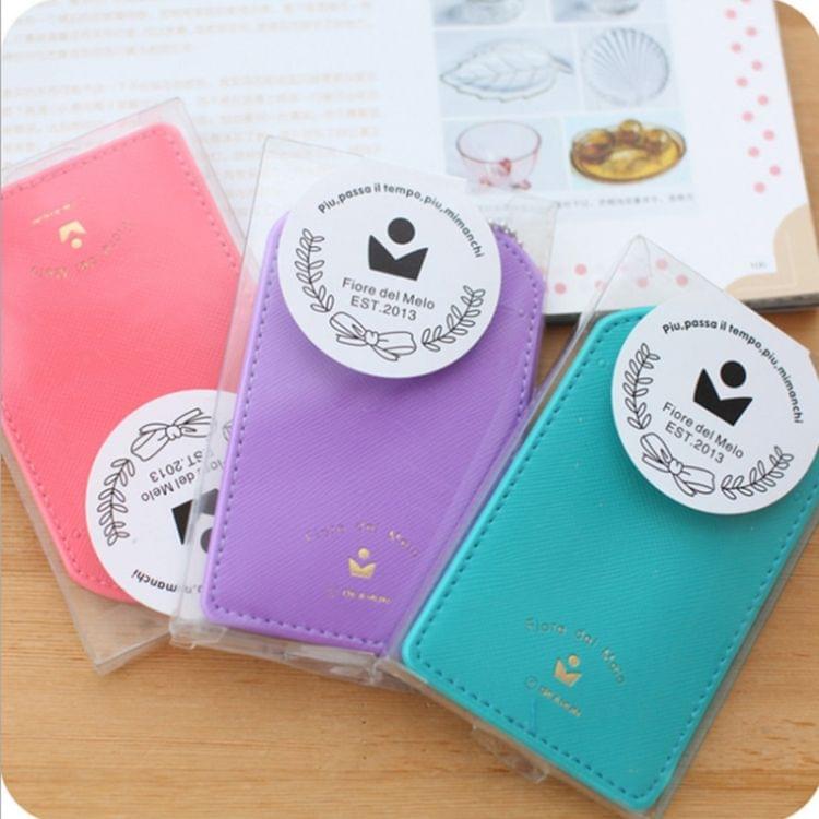 5 PCS Creative Lovable Ultra Thin Mini Bus Card Work Card Student ID Card with Keychain, Size: 11*6.5cm