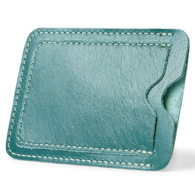 3 PCS XIAO YUAN XIANG Genuine Leather License Sleeve Pocket Wallet Coin Purse Credit Card Holder, Size: 10.2cm x 7.6cm, Random Color Delivery