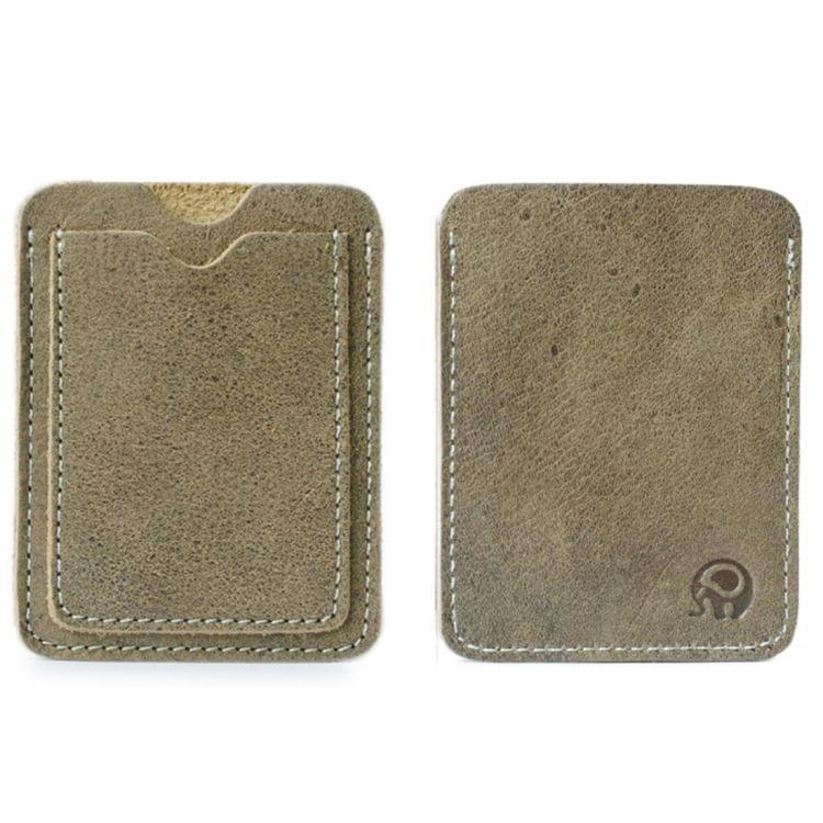 3 PCS XIAO YUAN XIANG Genuine Leather License Sleeve Pocket Wallet Coin Purse Credit Card Holder, Size: 10.2cm x 7.6cm, Random Color Delivery