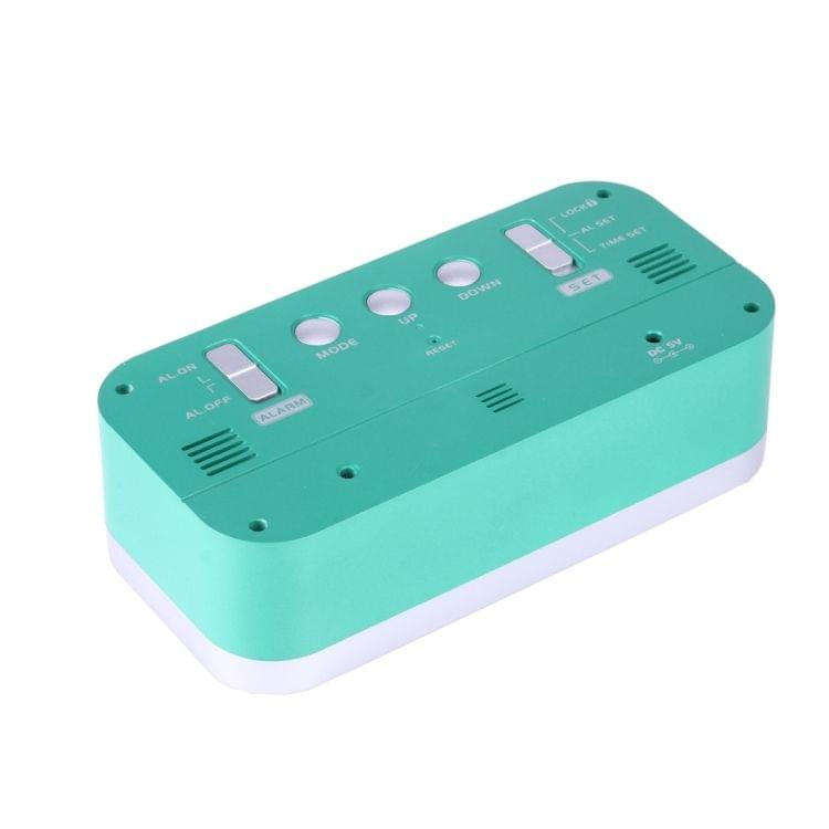 Desk Table Digital Backlight LED Alarm Clock with Time & Calendar & Temperature Display