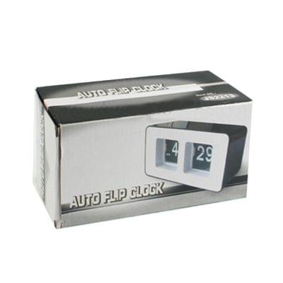 Unique Retro Cube Nice Desk Wall Auto Flip Clock(Black)