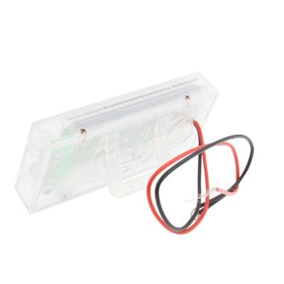 DIY Novel Green Science Potato Digital Clock Educational Kit with 2 inch LCD Screen (Potato NOT Included)(White)