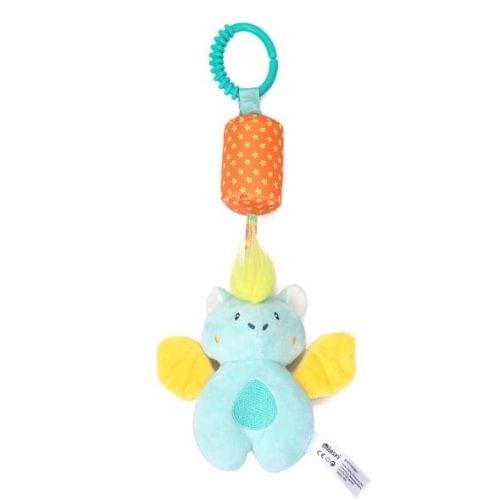 Cartoon Developmental Mobile Plush Wind Chimes Rattles Bell Baby Crib Bed Hanging Bells Infant Toys(bat)