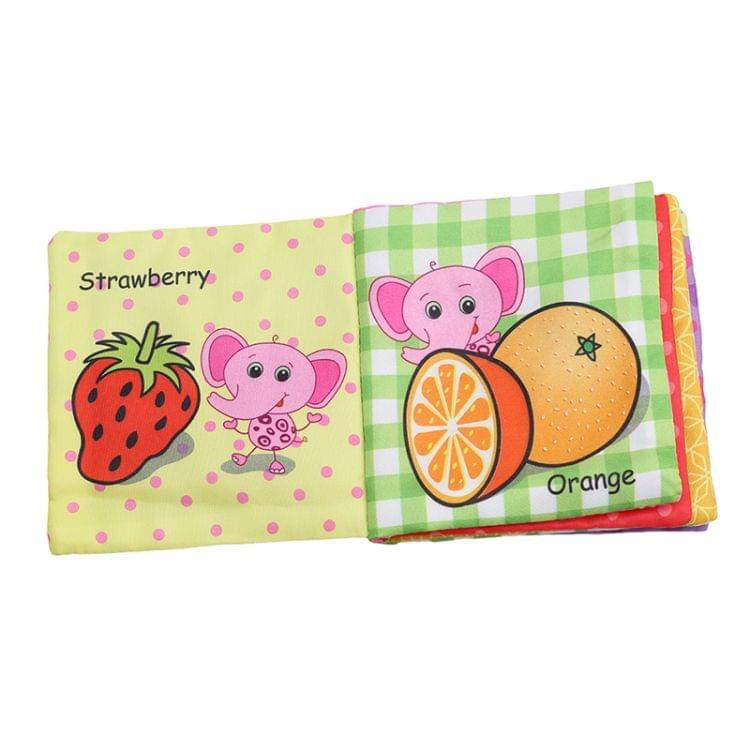 Baby Rattles Toy Soft Animal Cloth Book Newborn Stroller Hanging Toy Early Learning Education Baby Toys(Vehicle)