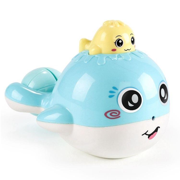 Cute Bath Toys For Baby Candy Color Plastic Whale Room Bed Crib Rattle Baby Toys Funny Toy(Random Color)