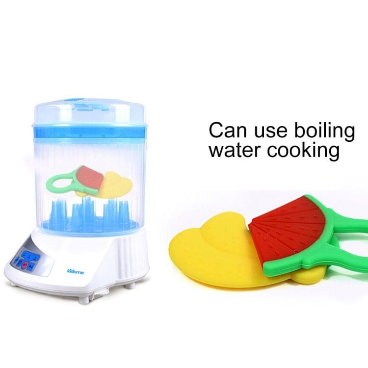 Balcherlam Baby Fruits Shape Silicone Soft Teether, Random Color Delivery
