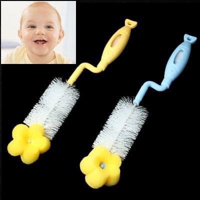 Fish-shaped Revolvable Brush for Baby Nursing Bottle (Random Color Delivery)