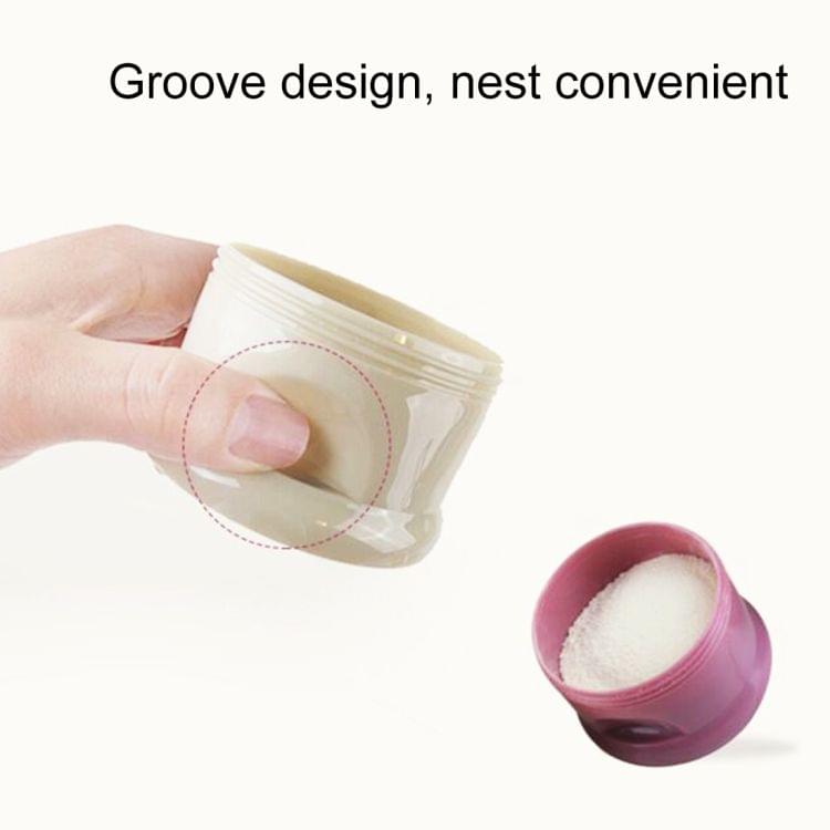Balcherlam Portable Independent Layered Colorful Three Layers Milk Container, Random Color Delivery