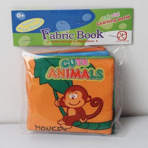 Baby Cloth Book Early Education Perspective (Species: Animal)