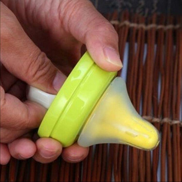 5 PCS 360 Degree Rotating Sponge yellow Baby Nipple Brush Babies Teat Cleaning Feeding Bottle Brushes Infant Pacifier Cleaner