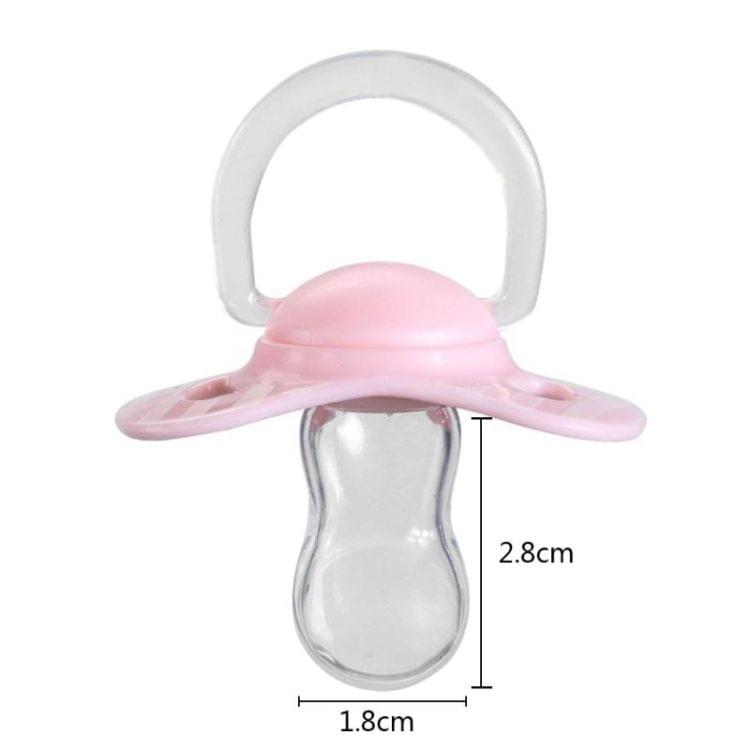 Silicone Flat Head Thumb Type Newborn Pacifier with Anti-dust Cover(Green)