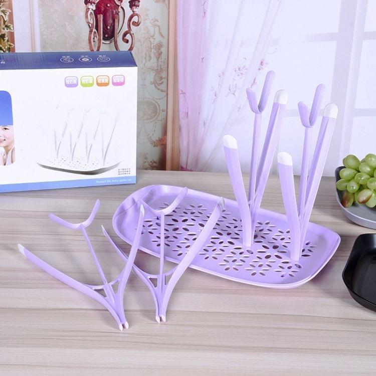 Baby Bottle Drying Rack Baby Feeding Bottles Cleaning Drying Rack Storage Nipple Shelf Baby Pacifier Feeding Cup Holder