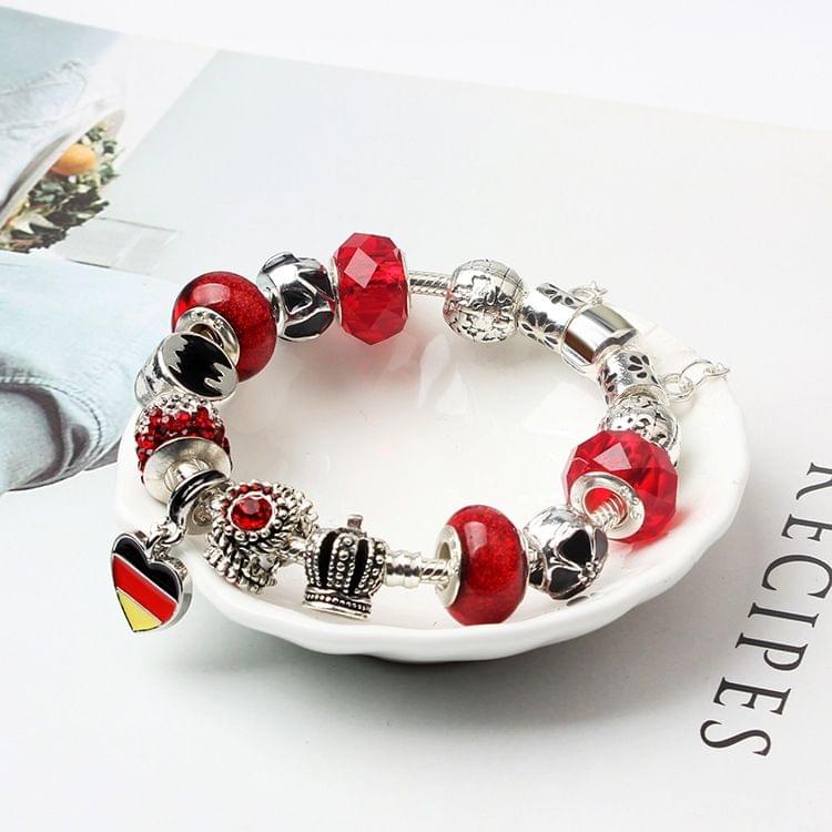 World Cup Germany Flag Souvenir Bracelets European and American Fashion Alloy Bracelet, Size: 20cm