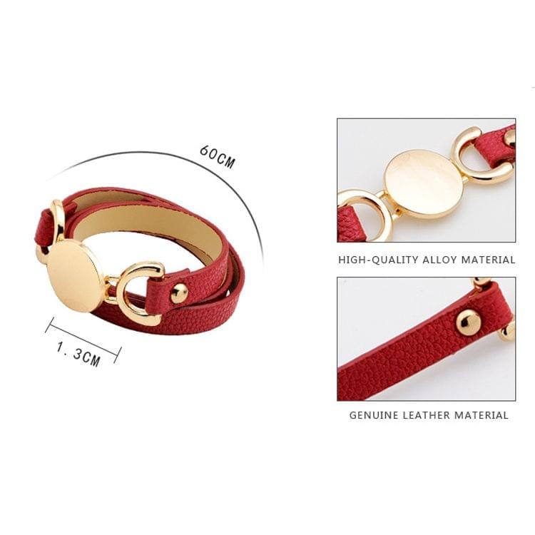 3 PCS Simple Leather Original Multi-layer Bracelet