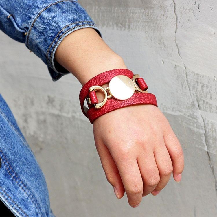 3 PCS Simple Leather Original Multi-layer Bracelet